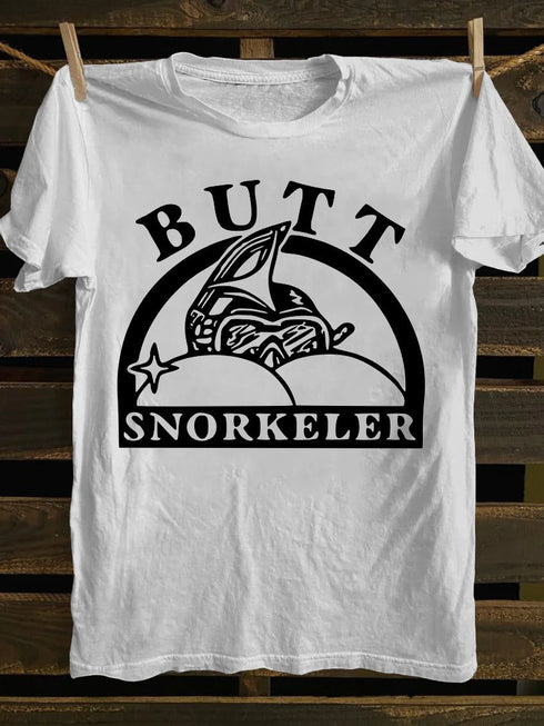 Unisex Butt Snorkeler T-shirt